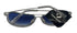 Converse Men Sunglass Crys Silver Blue Metal Aviator Blue Gradient Lens H096